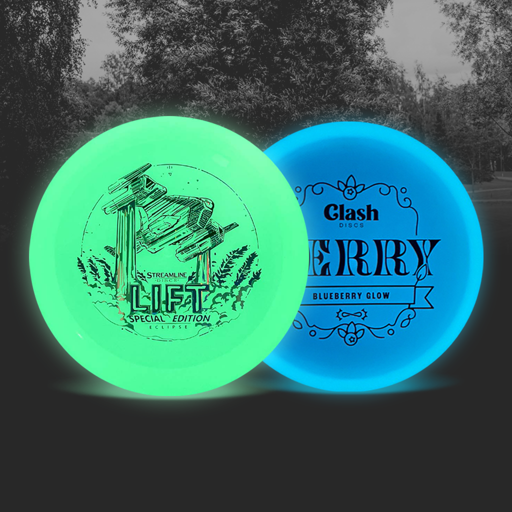 Glow in the Dark Disc Golf Discs