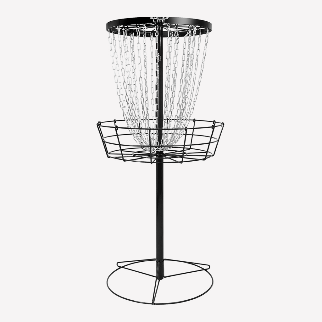 MVP Black Hole Lite Disc Golf Basket