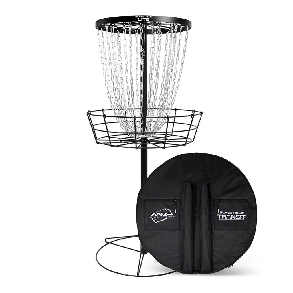 MVP Black Hole Lite Disc Golf Basket