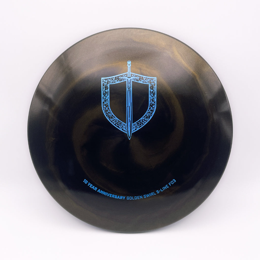 Discmania 10 Year Anniversary Golden Swirl FD3