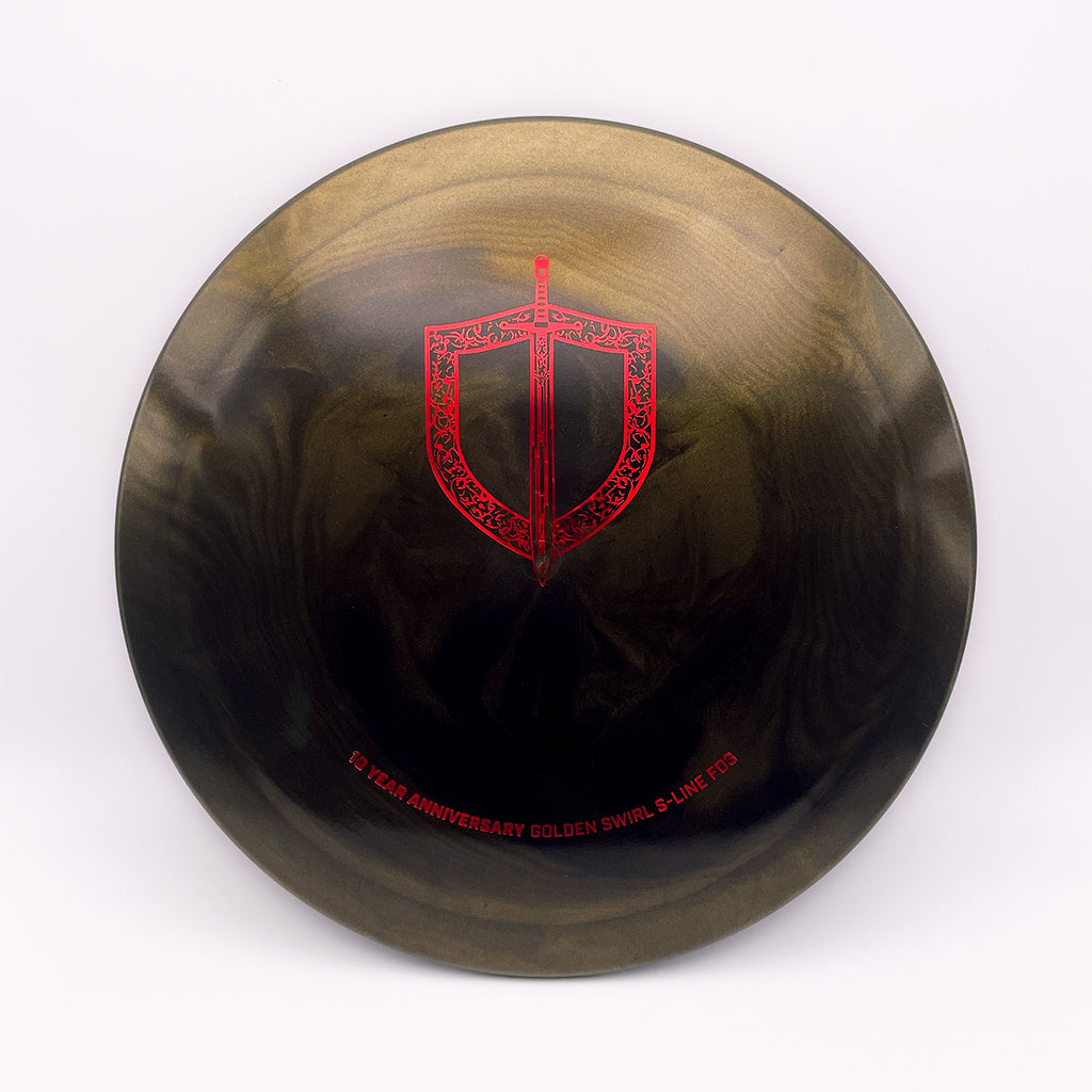 Discmania 10 Year Anniversary Golden Swirl FD3