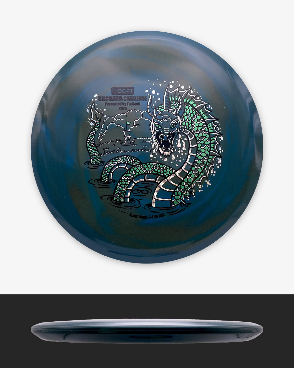 Discmania Glow Swirl S-Line MD1 - 2025 Discmania Challenge Edition