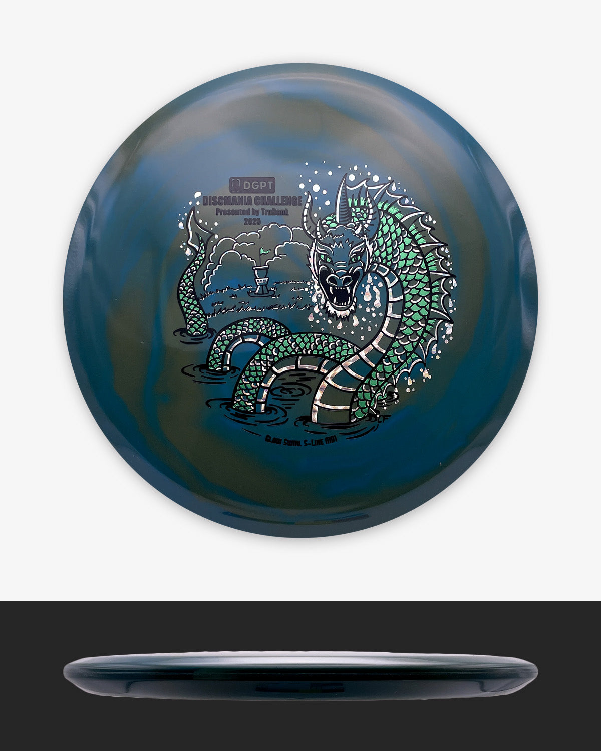 Discmania Glow Swirl S-Line MD1 - 2025 Discmania Challenge Edition