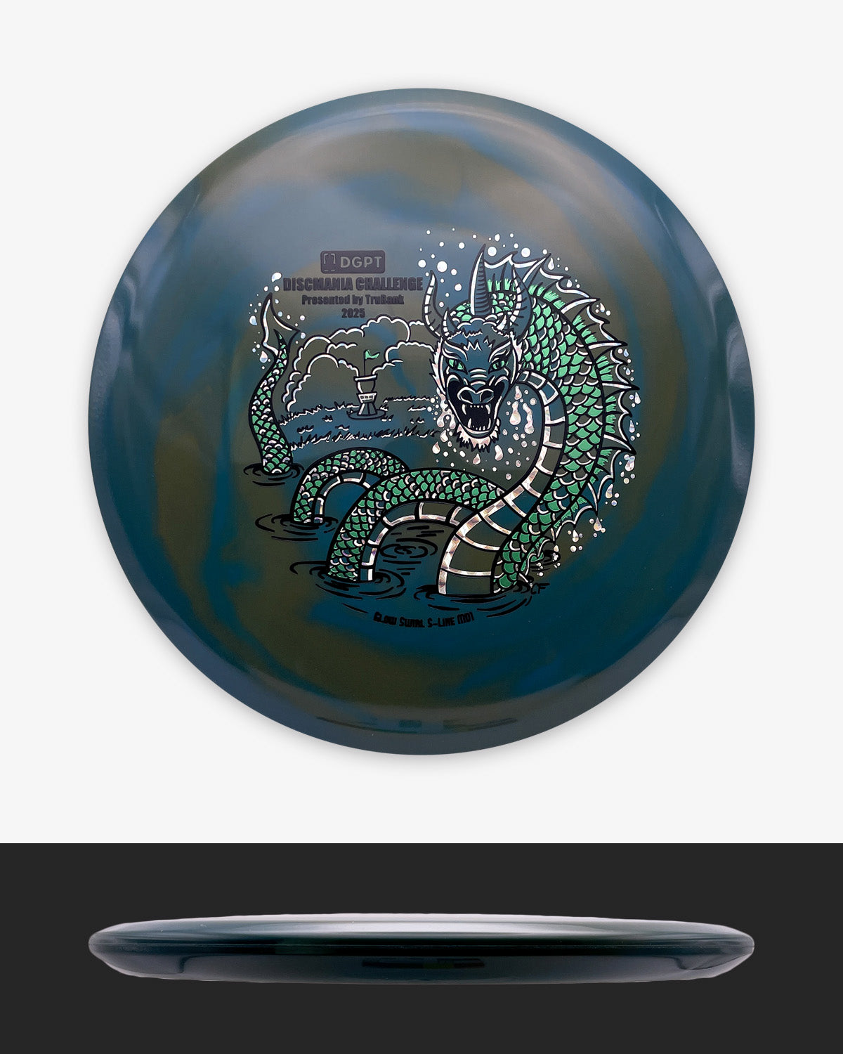 Discmania Glow Swirl S-Line MD1 - 2025 Discmania Challenge Edition