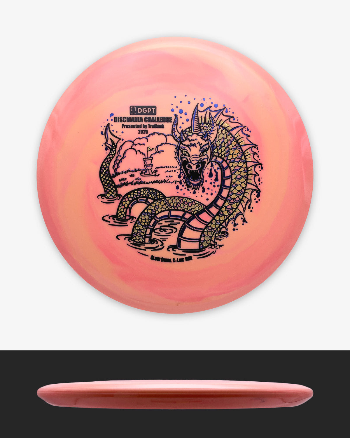 Discmania Glow Swirl S-Line MD1 - 2025 Discmania Challenge Edition