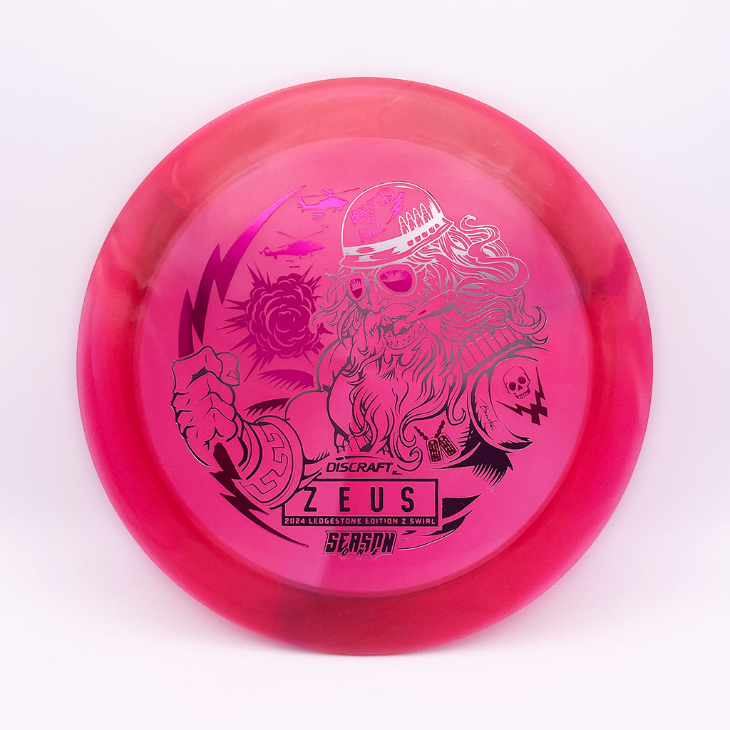 Ledgestone 2024 Discraft Z Swirl Zeus