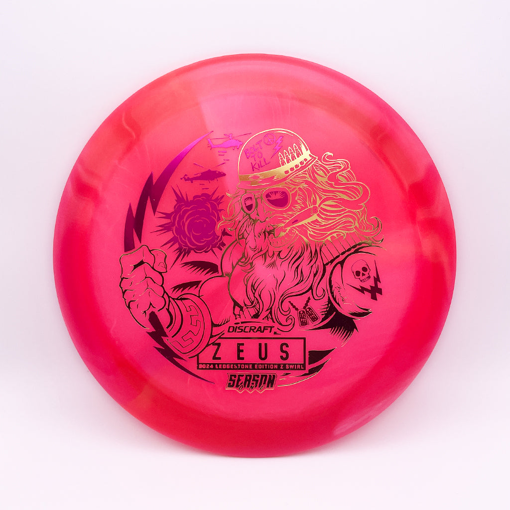 Ledgestone 2024 Discraft Z Swirl Zeus