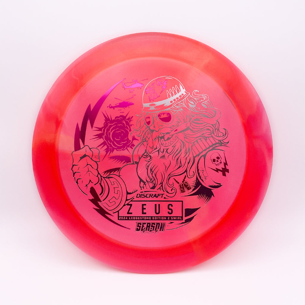 Ledgestone 2024 Discraft Z Swirl Zeus