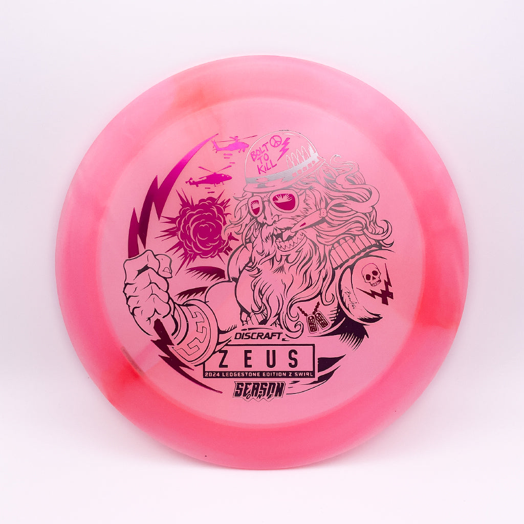 Ledgestone 2024 Discraft Z Swirl Zeus