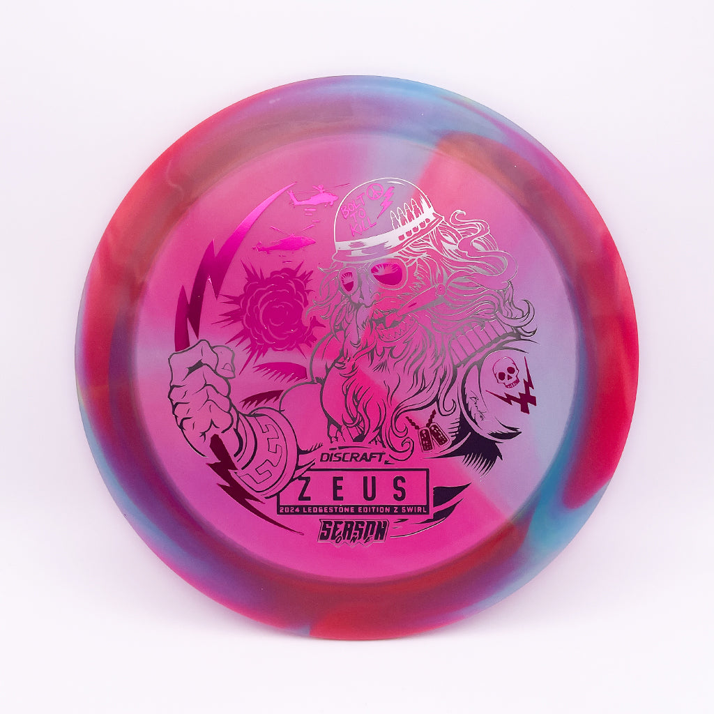 Ledgestone 2024 Discraft Z Swirl Zeus