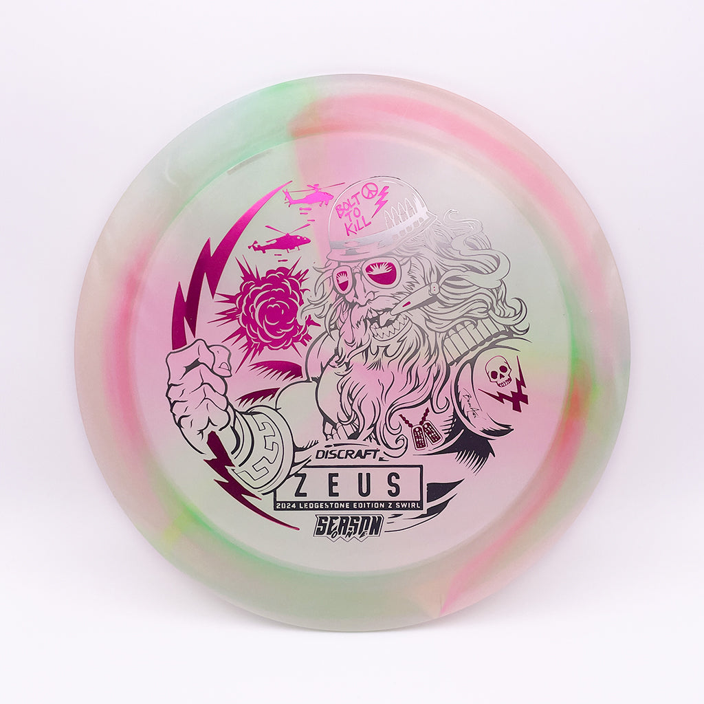 Ledgestone 2024 Discraft Z Swirl Zeus