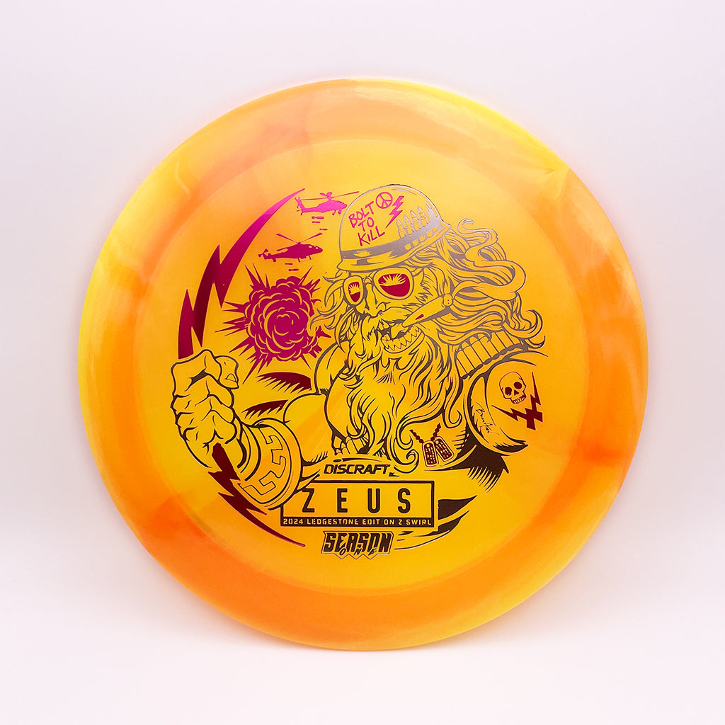 Ledgestone 2024 Discraft Z Swirl Zeus