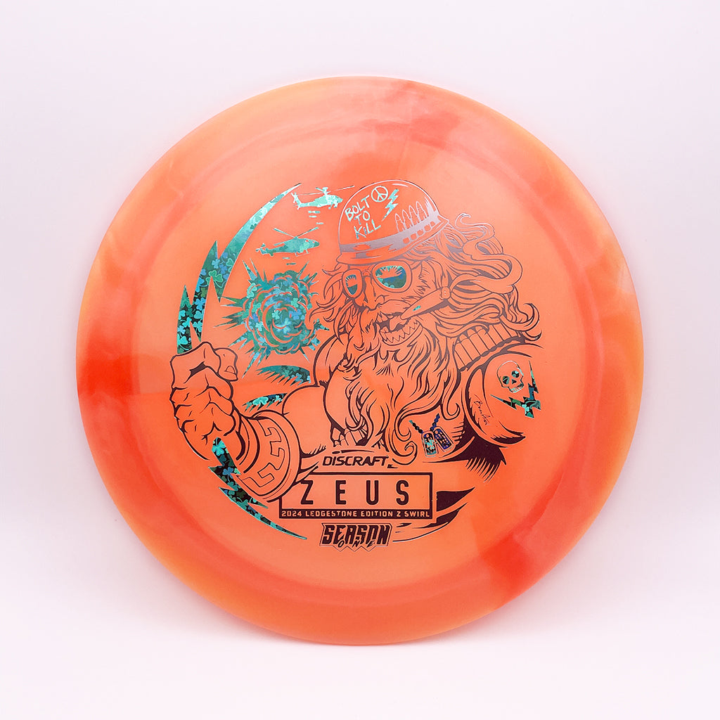 Ledgestone 2024 Discraft Z Swirl Zeus