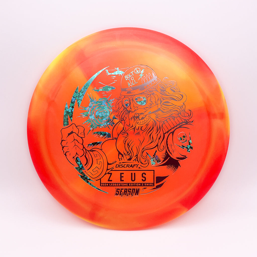 Ledgestone 2024 Discraft Z Swirl Zeus
