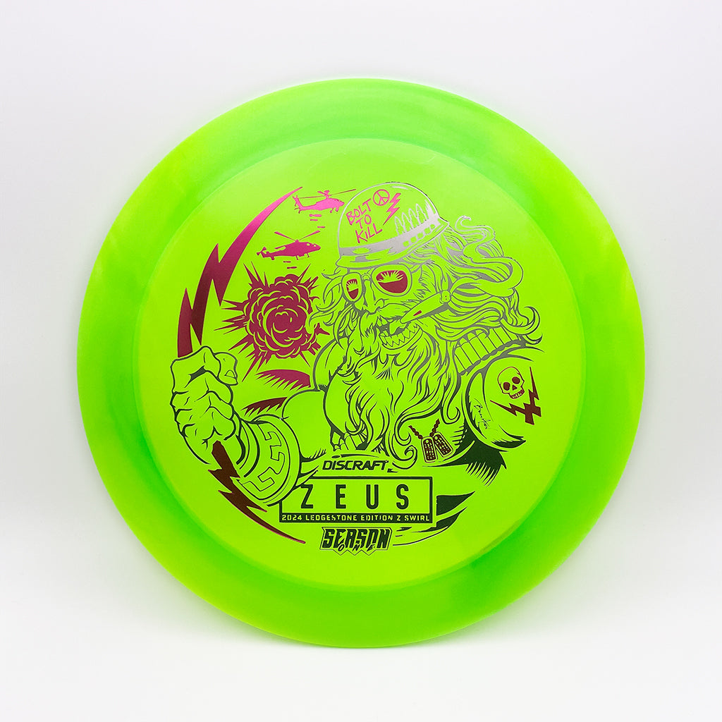 Ledgestone 2024 Discraft Z Swirl Zeus