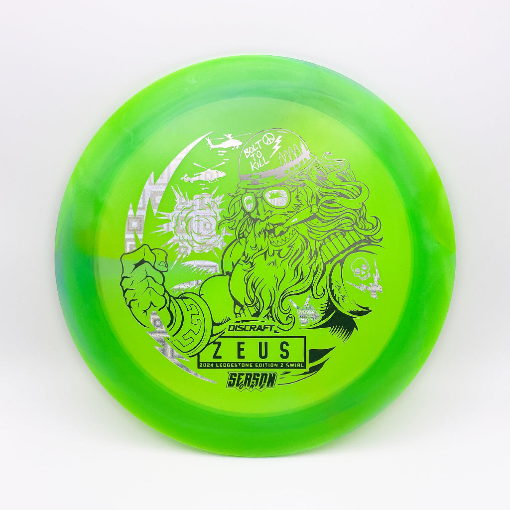 Ledgestone 2024 Discraft Z Swirl Zeus
