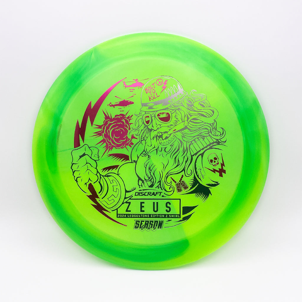 Ledgestone 2024 Discraft Z Swirl Zeus