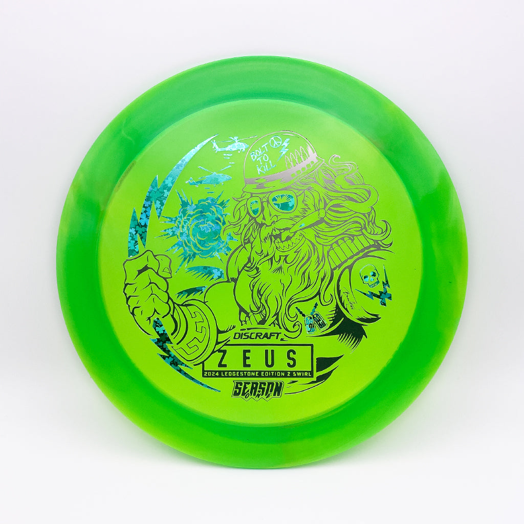 Ledgestone 2024 Discraft Z Swirl Zeus
