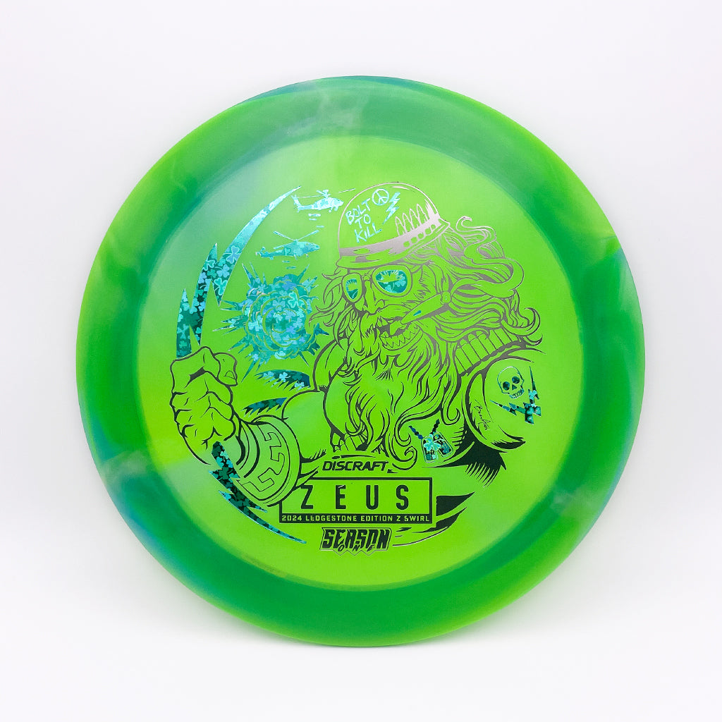 Ledgestone 2024 Discraft Z Swirl Zeus