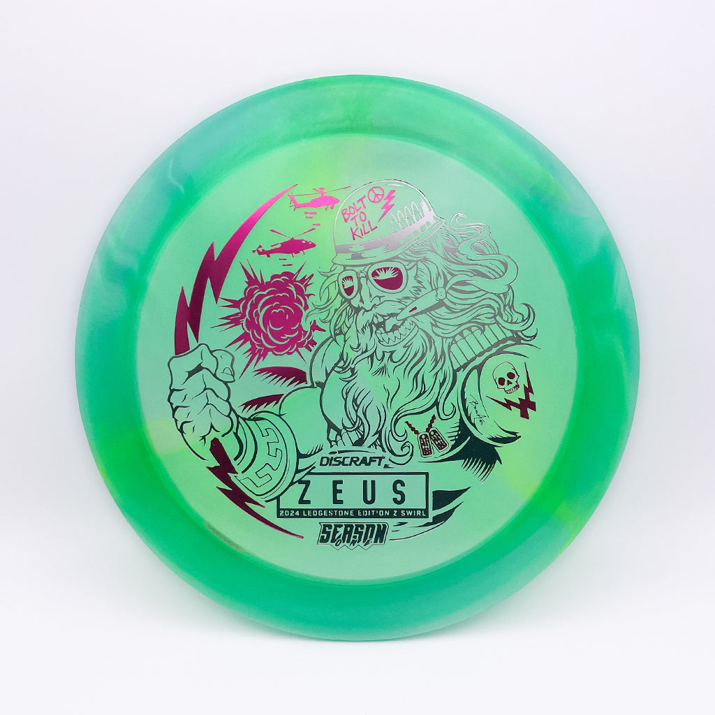 Ledgestone 2024 Discraft Z Swirl Zeus