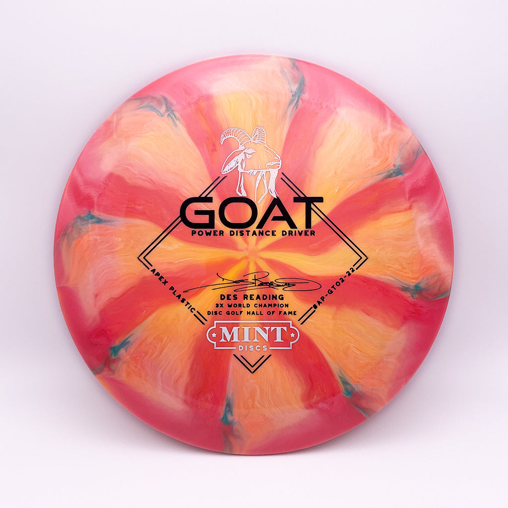Mint Discs Swirly Apex Goat - Des Reading 3X Signature Series