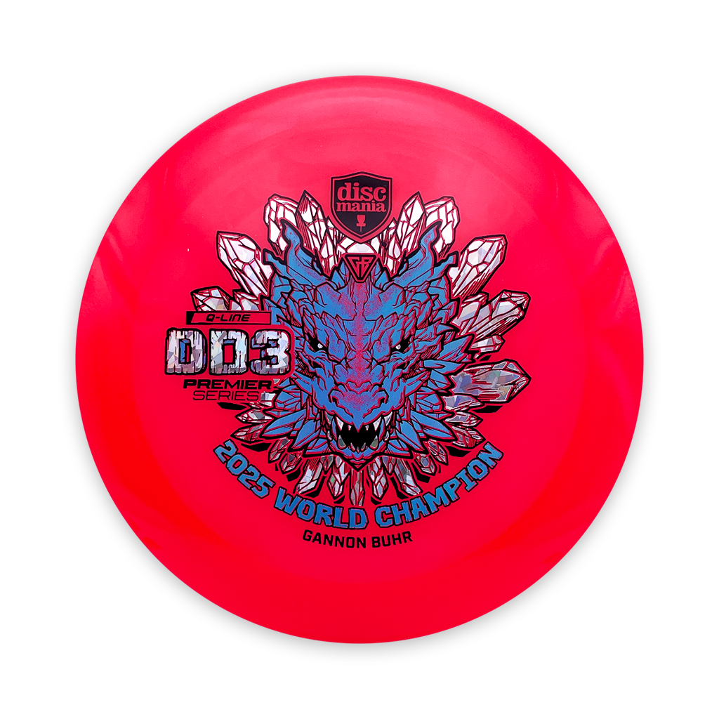 Discmania Q-Line DD3 - Gannon Buhr 2025 World Champion Edition