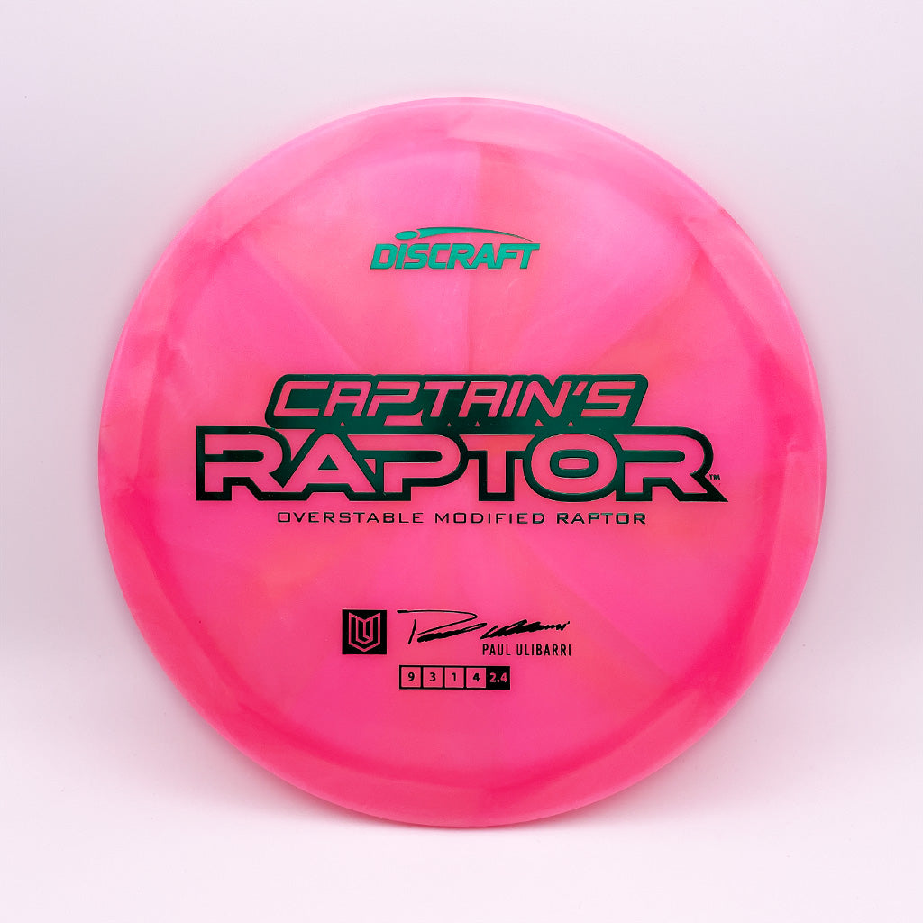 Discraft 2025 Z Swirl Captain's Raptor
