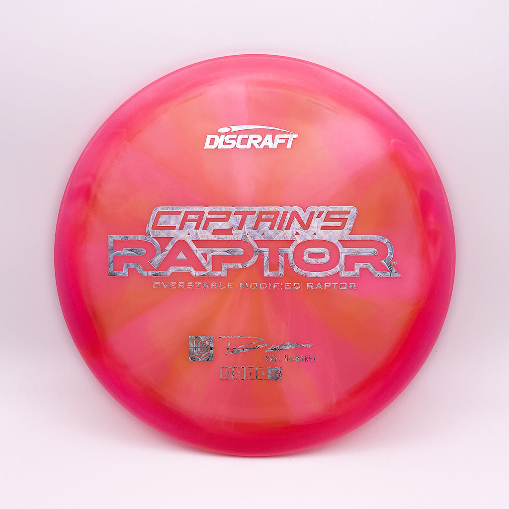 Discraft 2025 Z Swirl Captain's Raptor