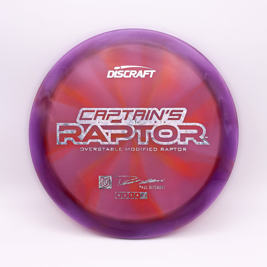 Discraft 2025 Z Swirl Captain's Raptor