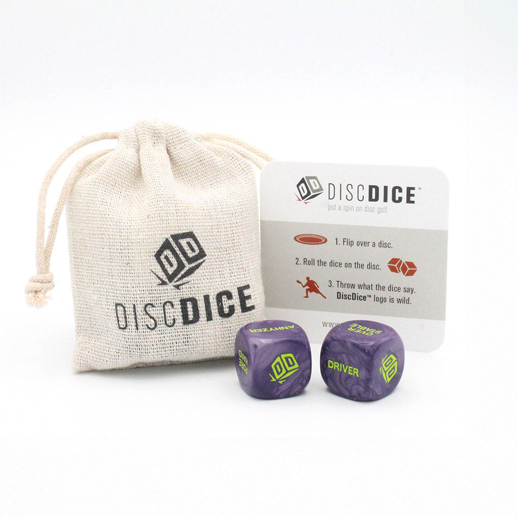 Disc Dice Disc Golf Game