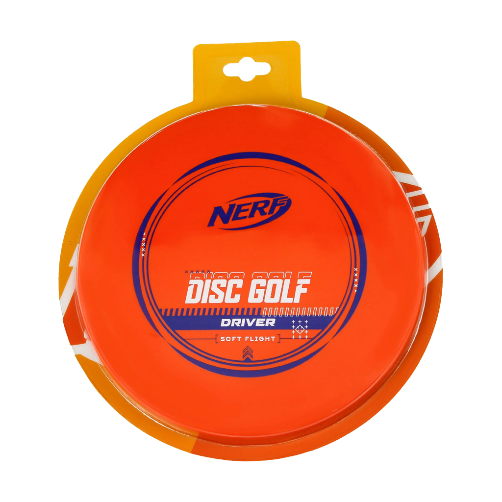 Nerf Soft Flight Disc Golf Driver