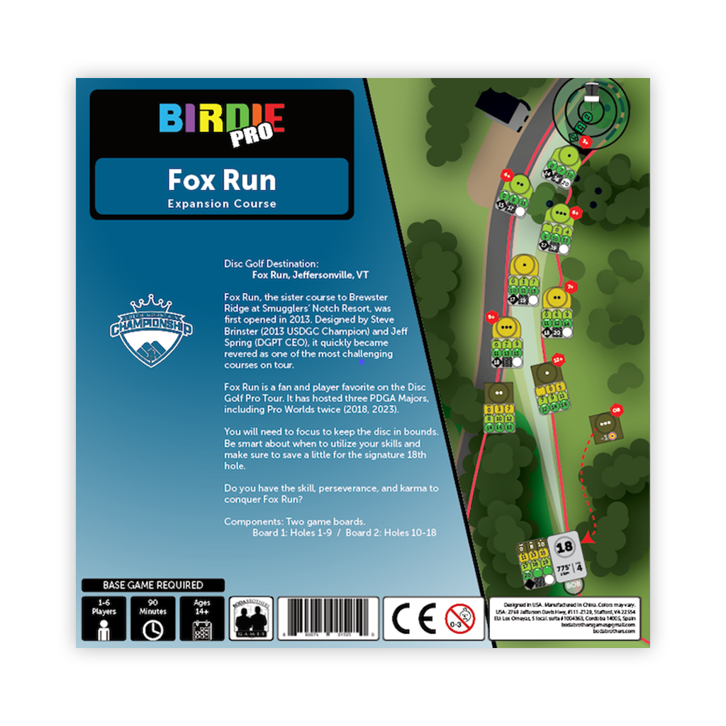 Birdie Pro - Fox Run Expansion Course