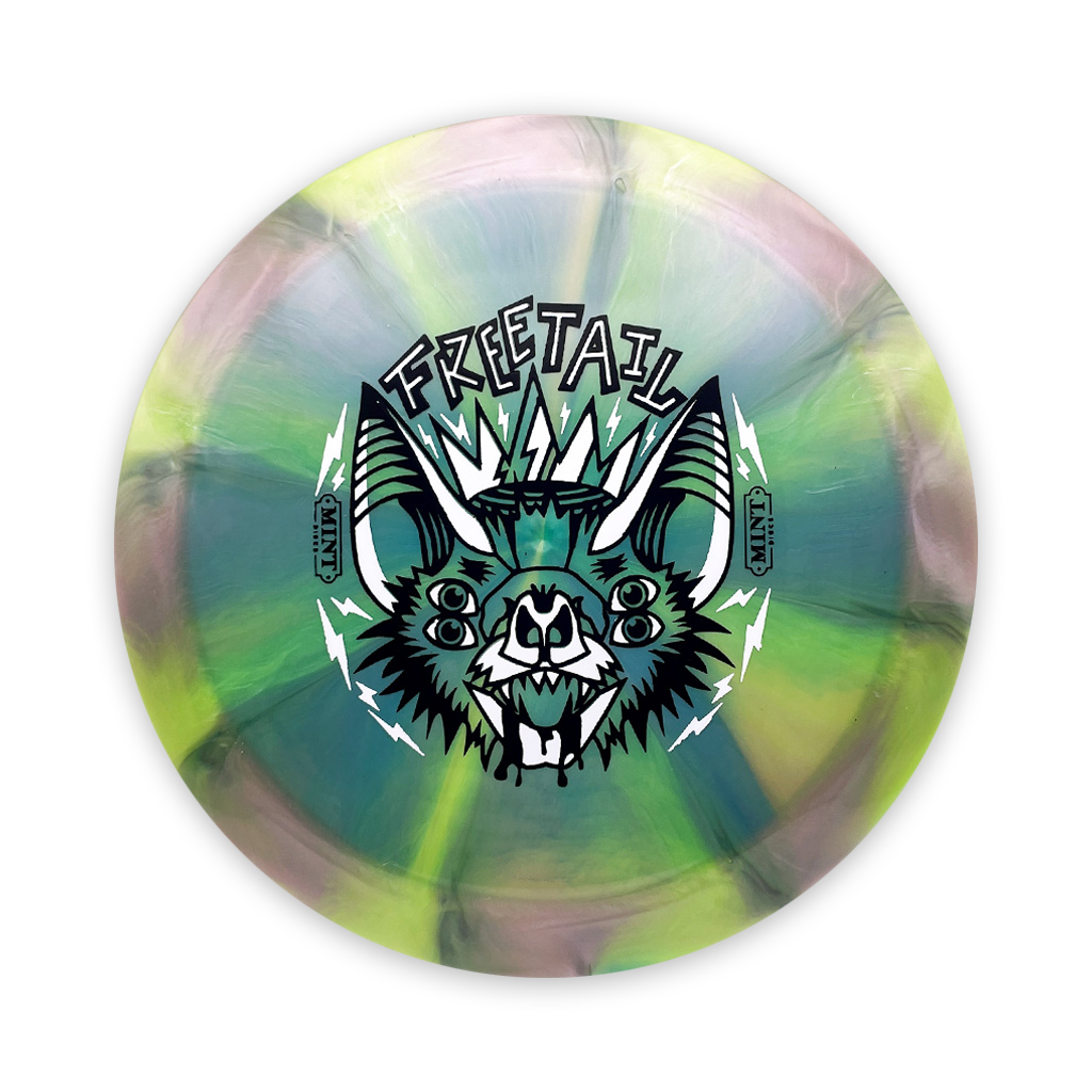 Mint Discs Sublime Swirl Freetail with Four Eyes Stamp
