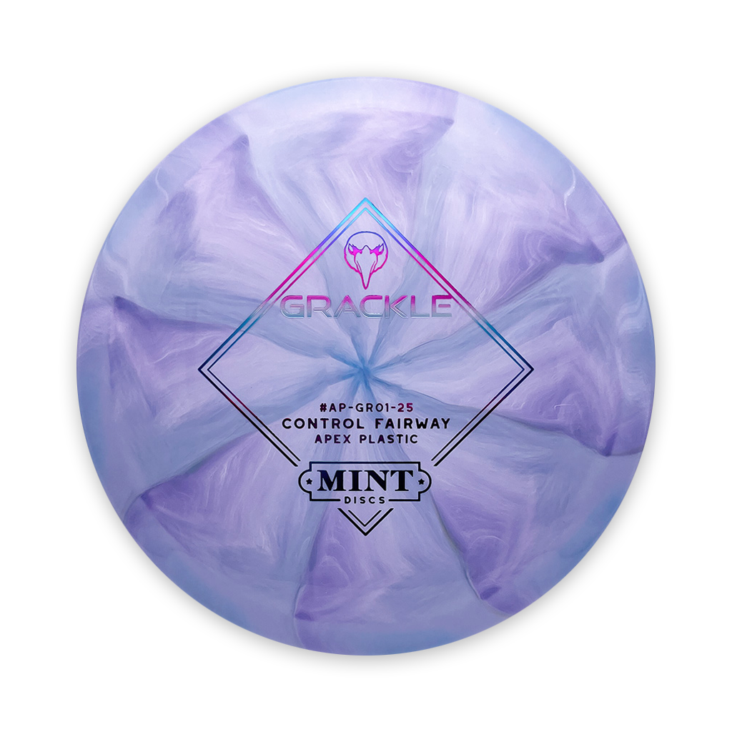 Mint Discs Swirly Apex Grackle