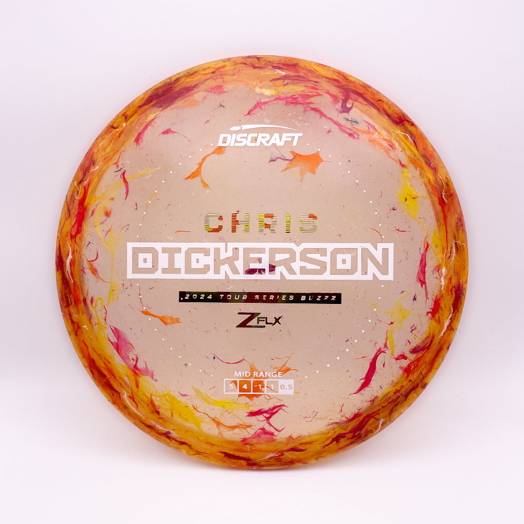 Discraft Jawbreaker Z FLX Buzzz - Chris Dickerson 2024 Tour Series