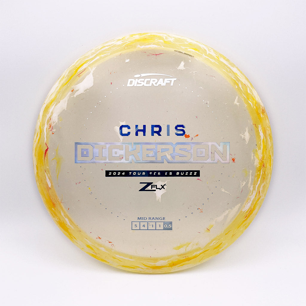 Discraft Jawbreaker Z FLX Buzzz - Chris Dickerson 2024 Tour Series