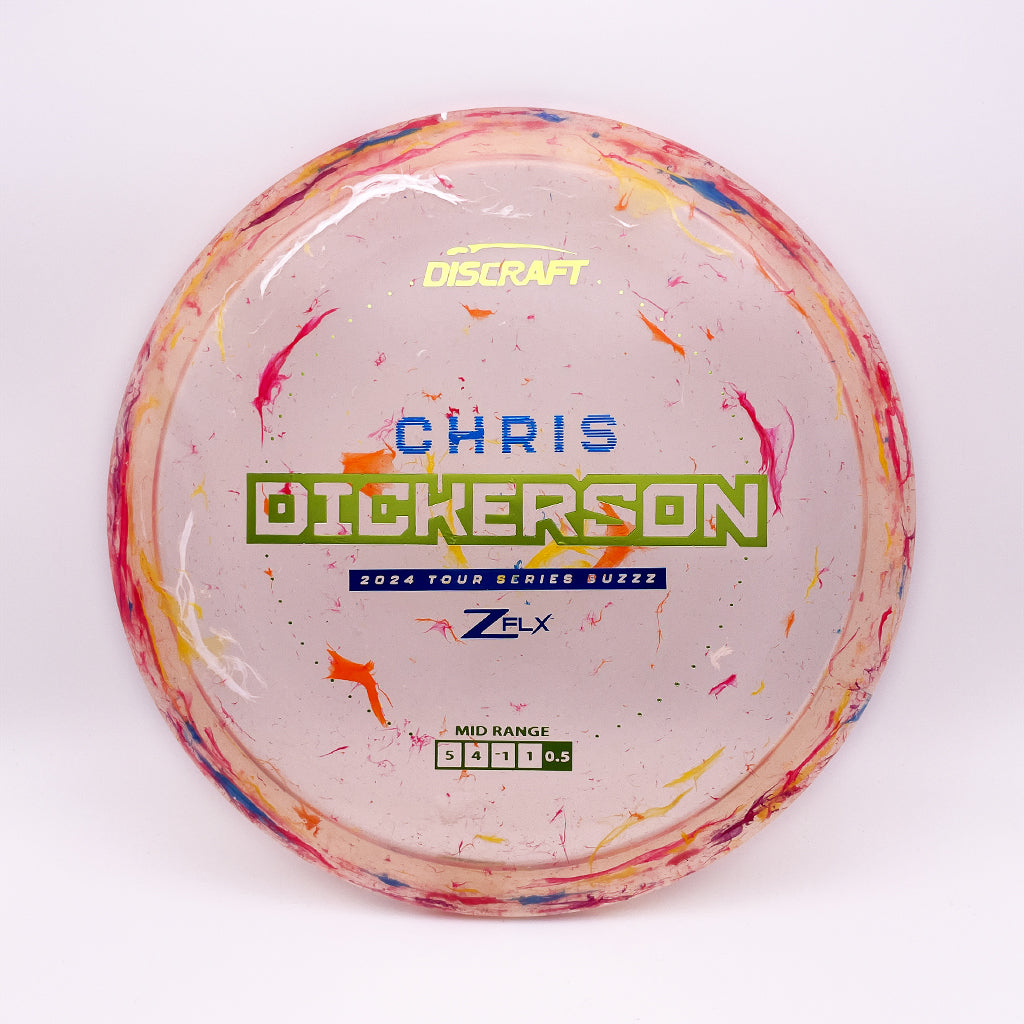 Discraft Jawbreaker Z FLX Buzzz - Chris Dickerson 2024 Tour Series