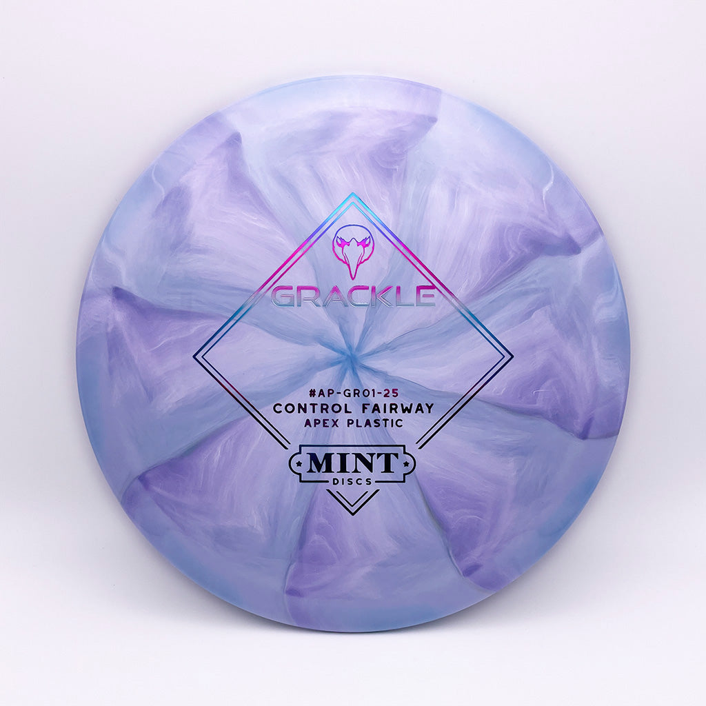 Mint Discs Swirly Apex Grackle