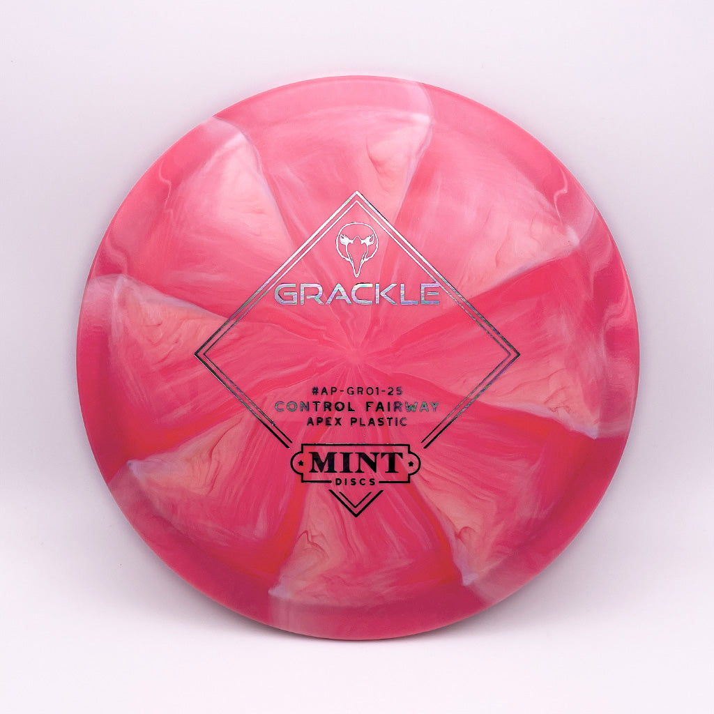 Mint Discs Swirly Apex Grackle