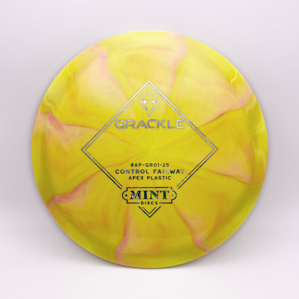 Mint Discs Swirly Apex Grackle