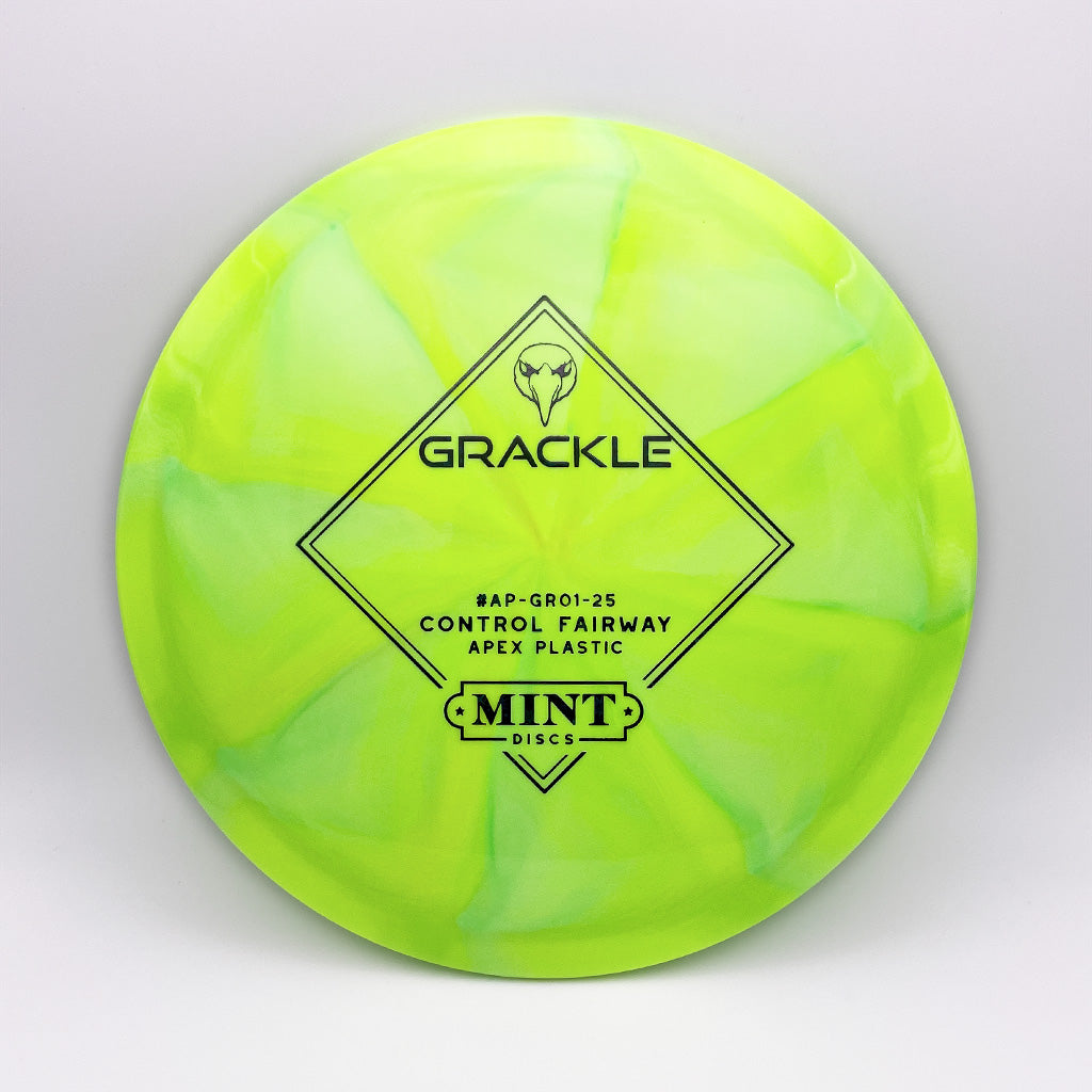 Mint Discs Swirly Apex Grackle