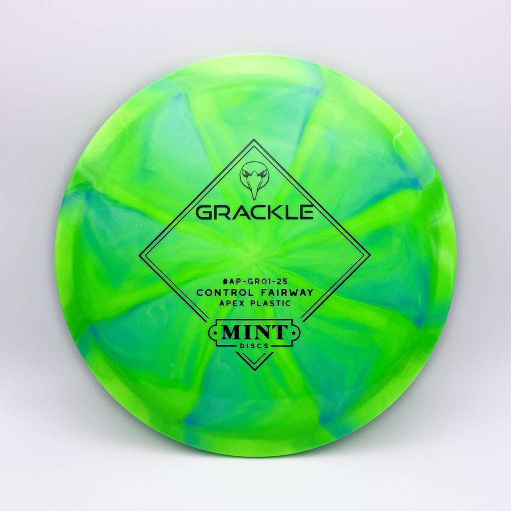 Mint Discs Swirly Apex Grackle