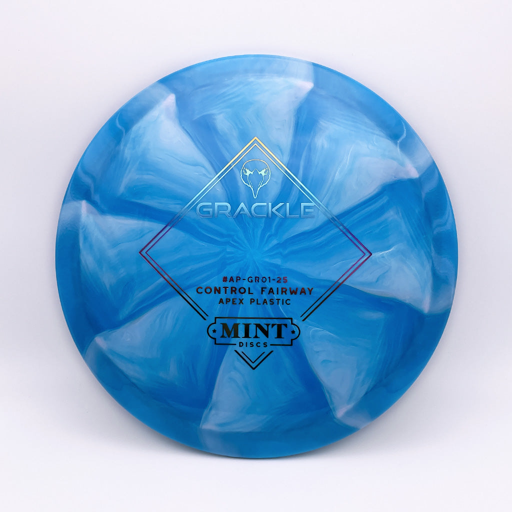 Mint Discs Swirly Apex Grackle