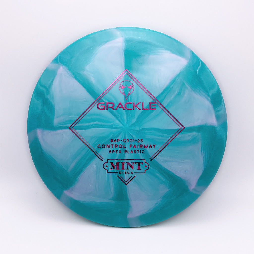 Mint Discs Swirly Apex Grackle
