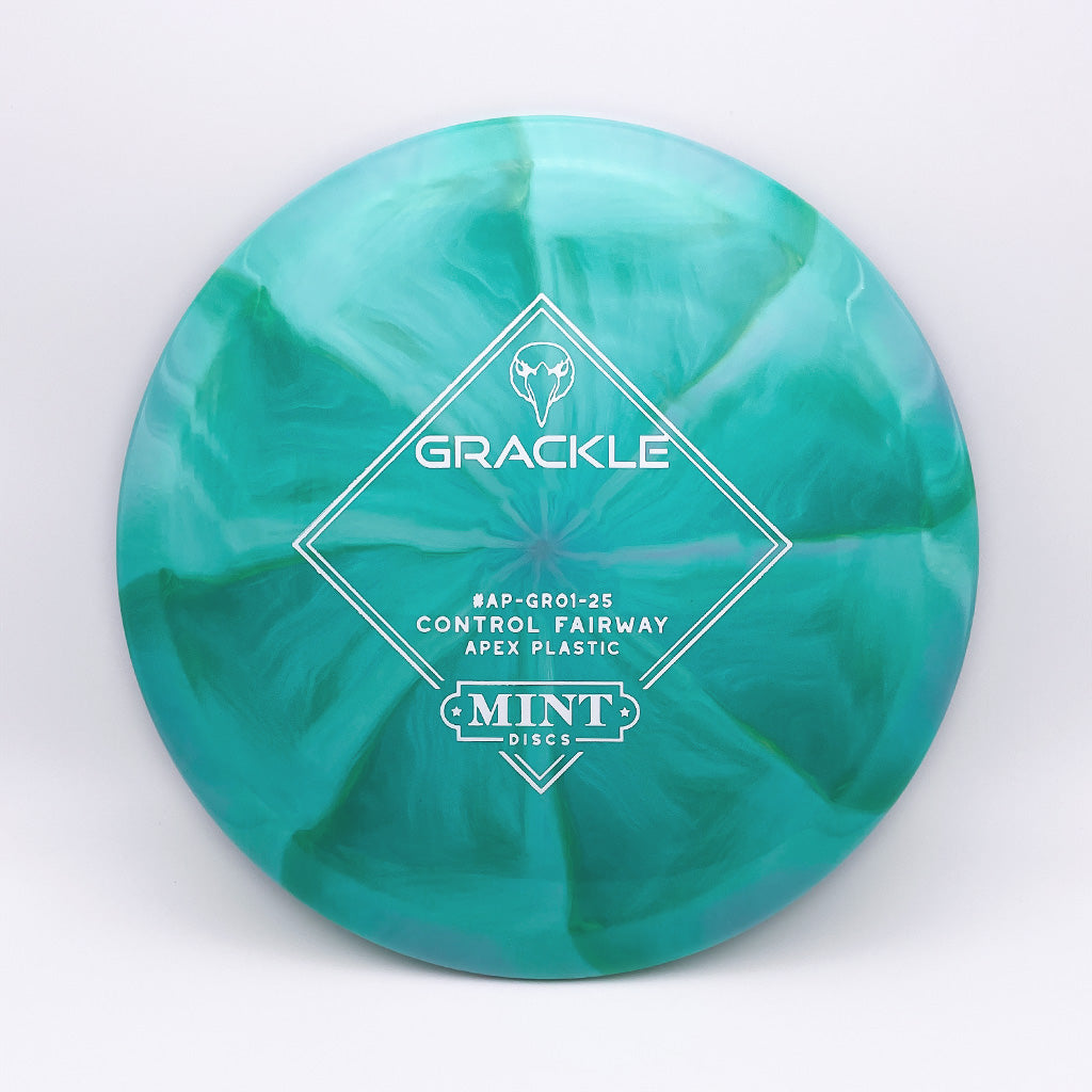 Mint Discs Swirly Apex Grackle