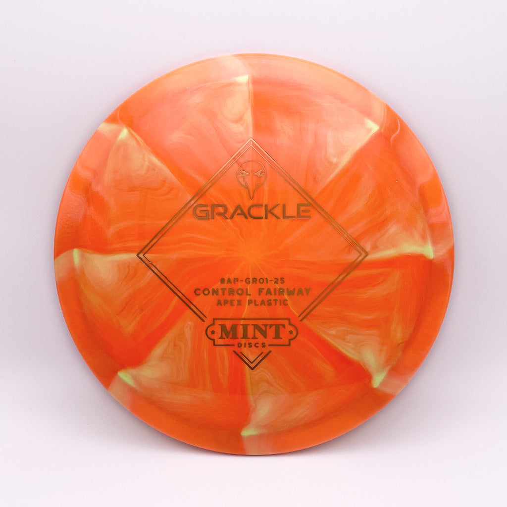 Mint Discs Swirly Apex Grackle