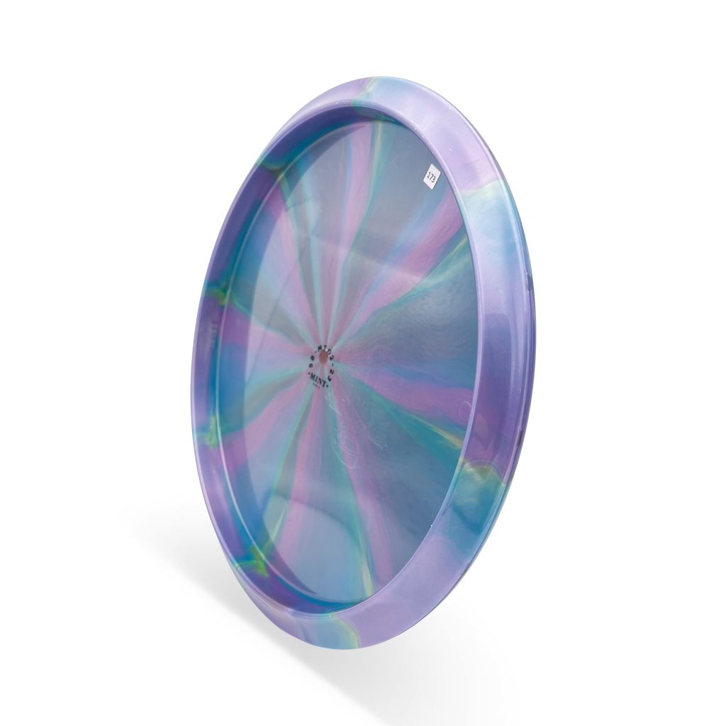 Mint Discs Swirly Sublime Mustang with the Portrait of a Knight Stamp