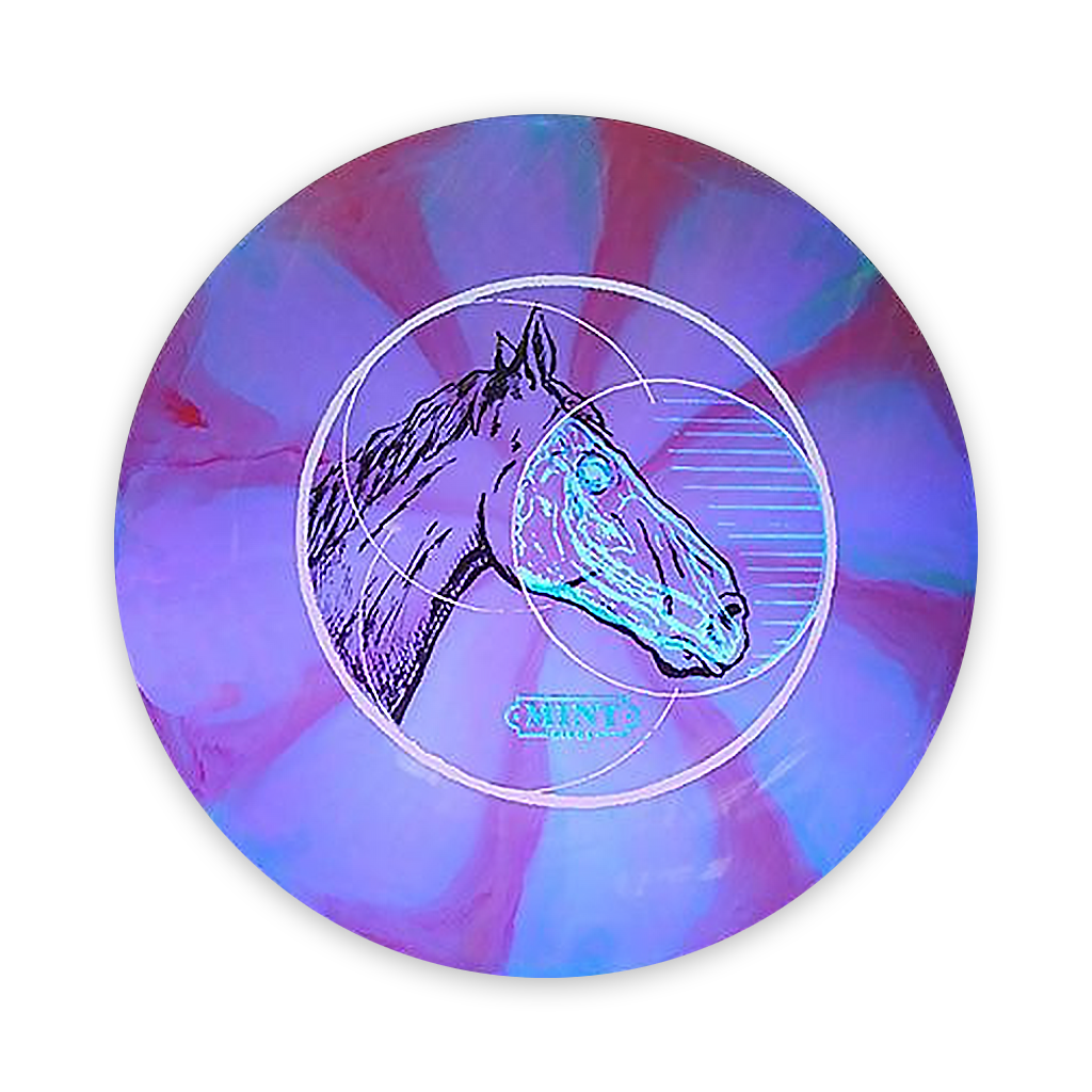 Mint Discs Swirly Sublime Mustang with UV X-Ray Stamp