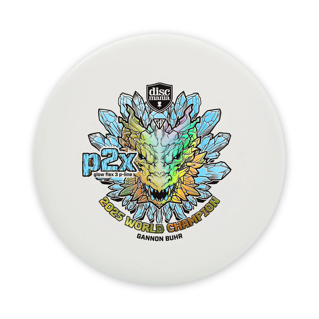 Discmania P-Line Glow P2X - Gannon Buhr 2025 World Champion Edition
