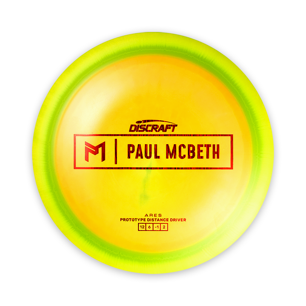 Pre-Order the Discraft + Paul McBeth Prototype Ares